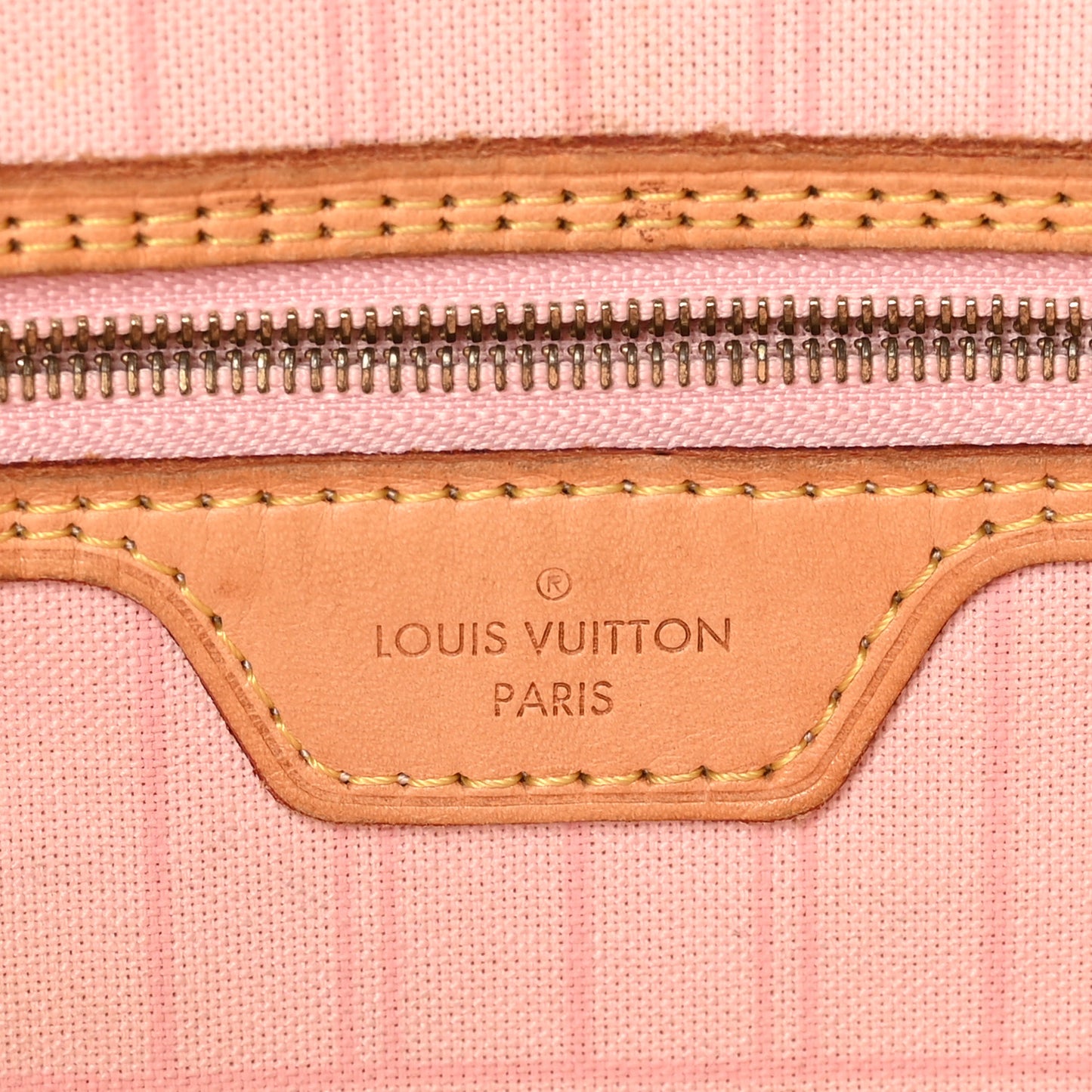 Damier Azur Neo Neverfull MM Rose Ballerine