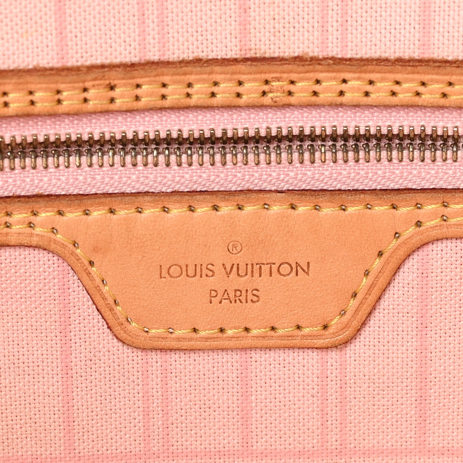 Louis Vuitton Damier Azur Neo Neverfull MM Rose Ballerine 6 of 9