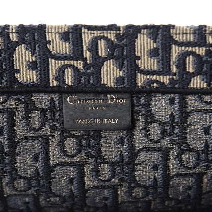 Christian Dior Oblique Book Tote Blue Multicolor 5 of 8
