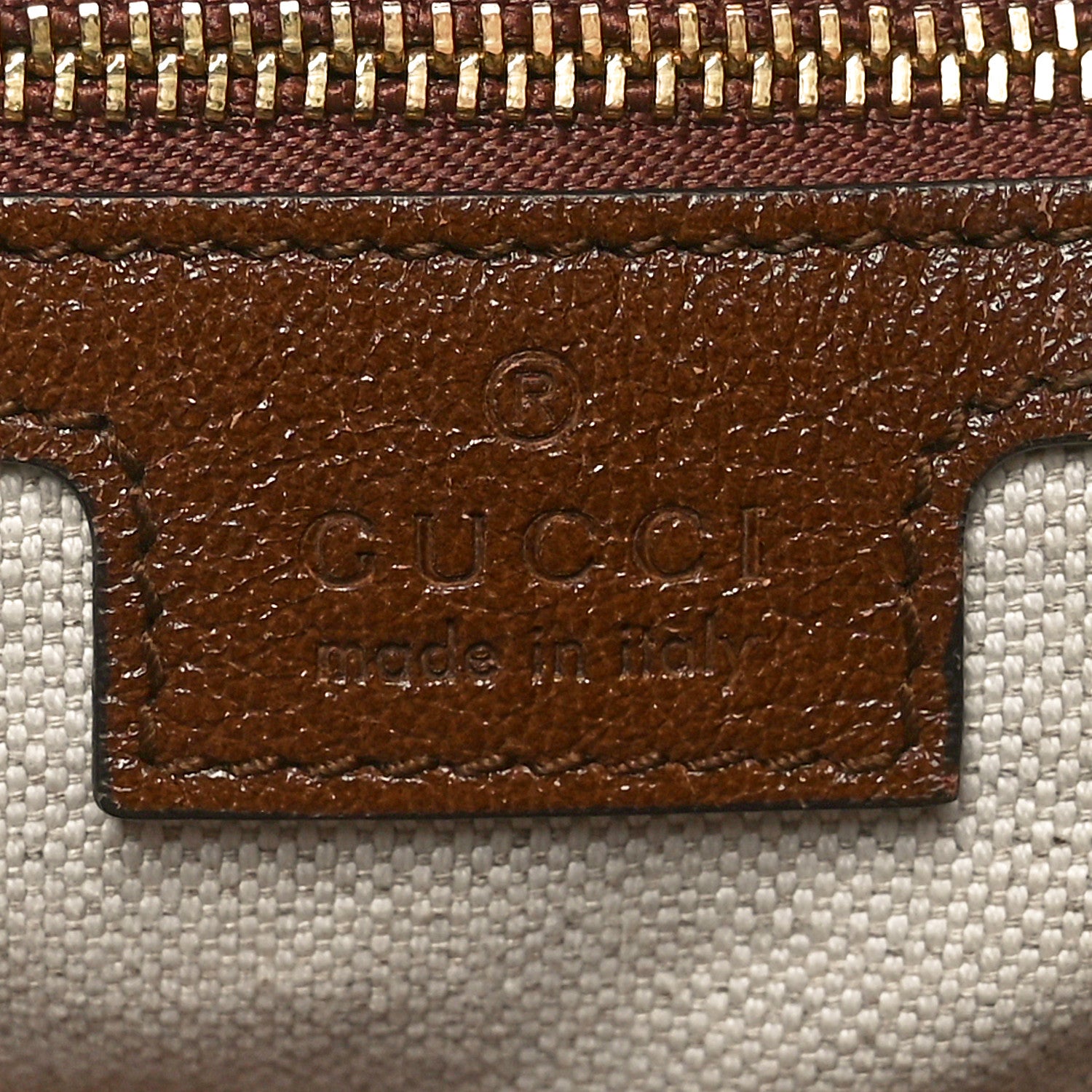 Gucci Monogram Horsebit 1955 Tote Bag Beige Brown Sugar 6 of 10