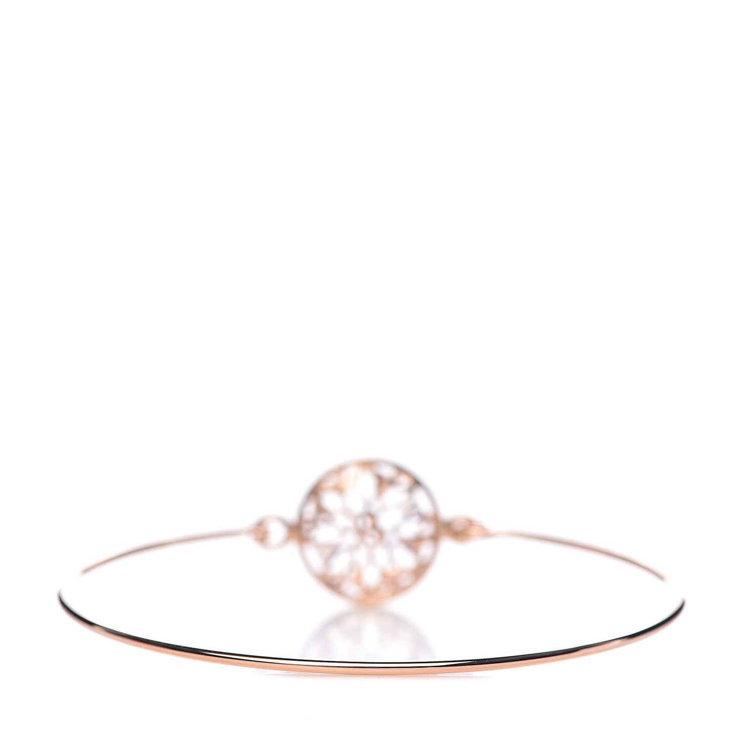 18K Rose Gold Chaine D'Ancre Passerelle Bracelet