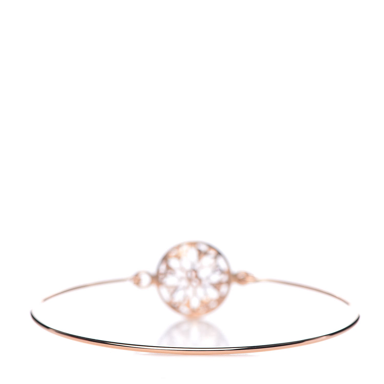 Hermes 18K Rose Gold Chaine D'Ancre Passerelle Bracelet 3 of 5