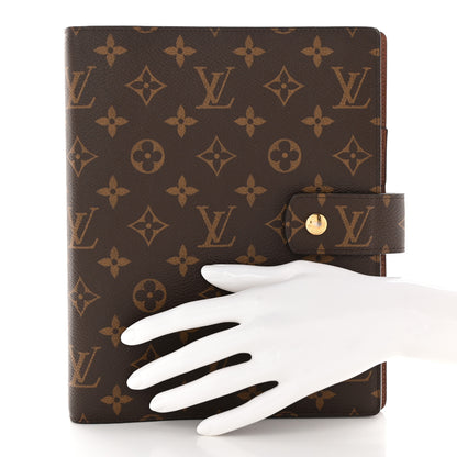 Louis Vuitton Monogram Large Ring Agenda Cover 2 of 8
