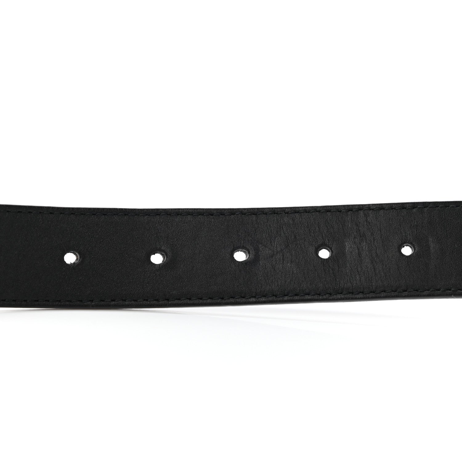 Gucci Calfskin Double G 30mm Belt 90 36 Black 4 of 5