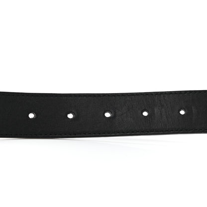 Gucci Calfskin Double G 30mm Belt 90 36 Black 4 of 5