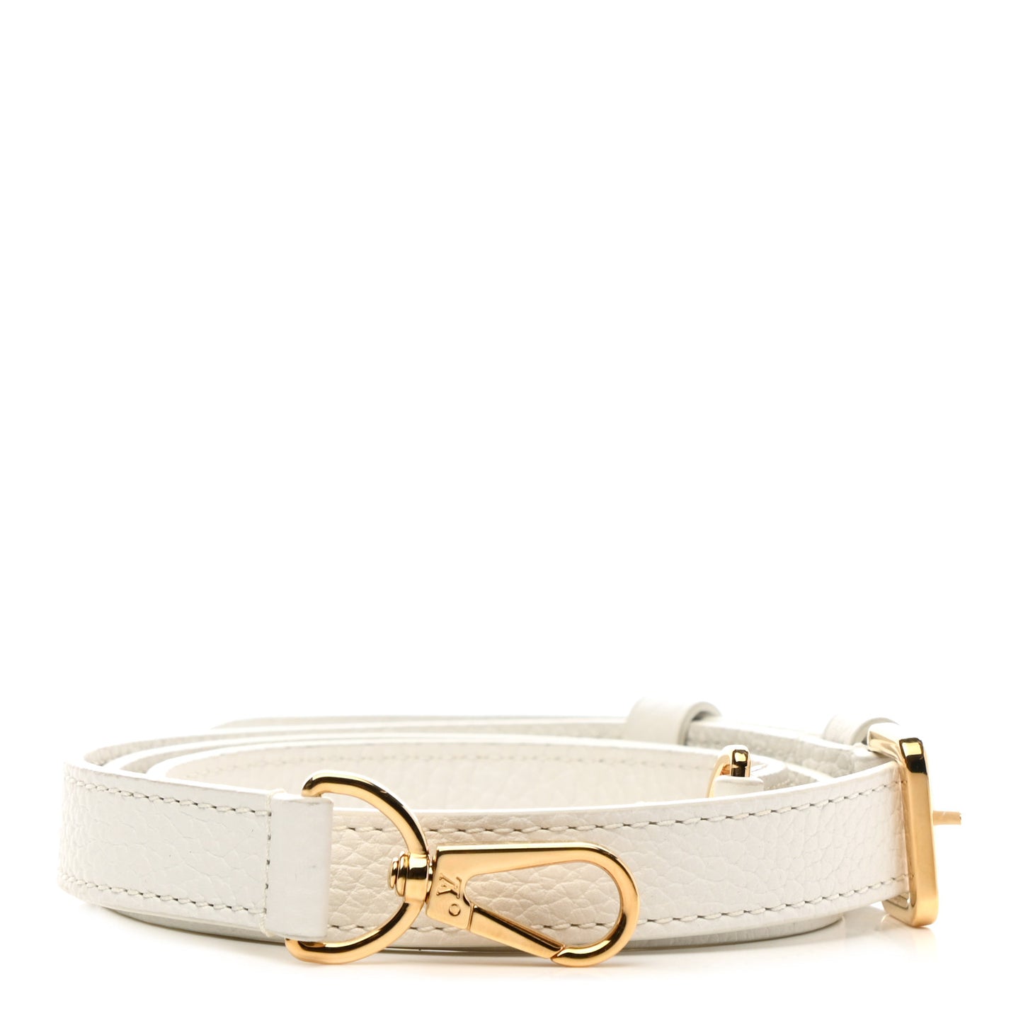 Calfskin 16mm Adjustable Shoulder Strap Creme
