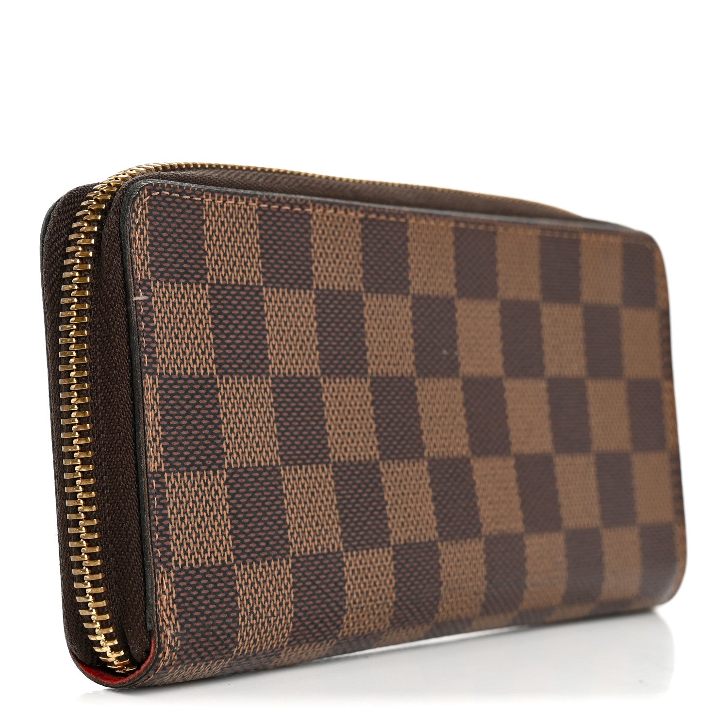 Louis Vuitton Damier Ebene Clemence Wallet Cherry 3 of 6