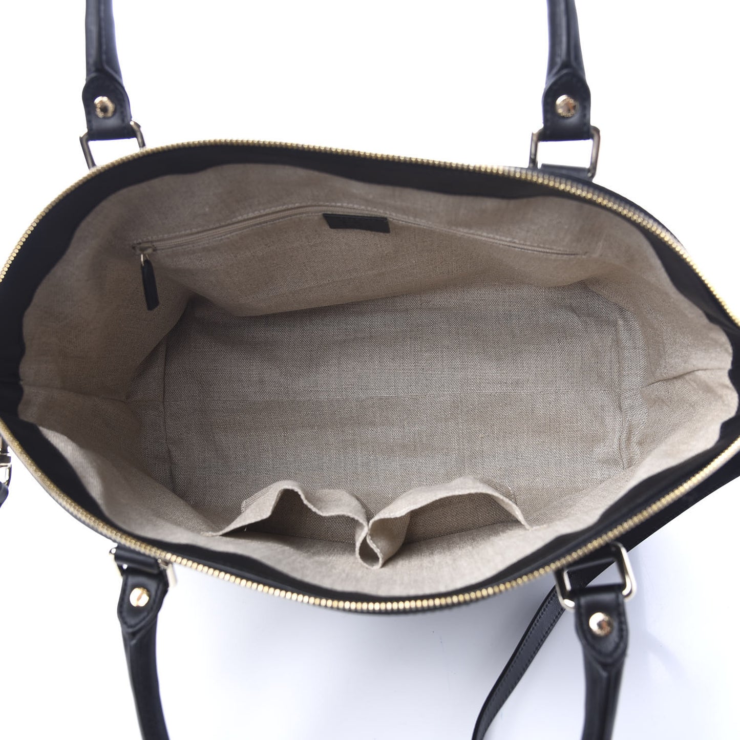 Soft Microguccissima Large Dome Satchel Black