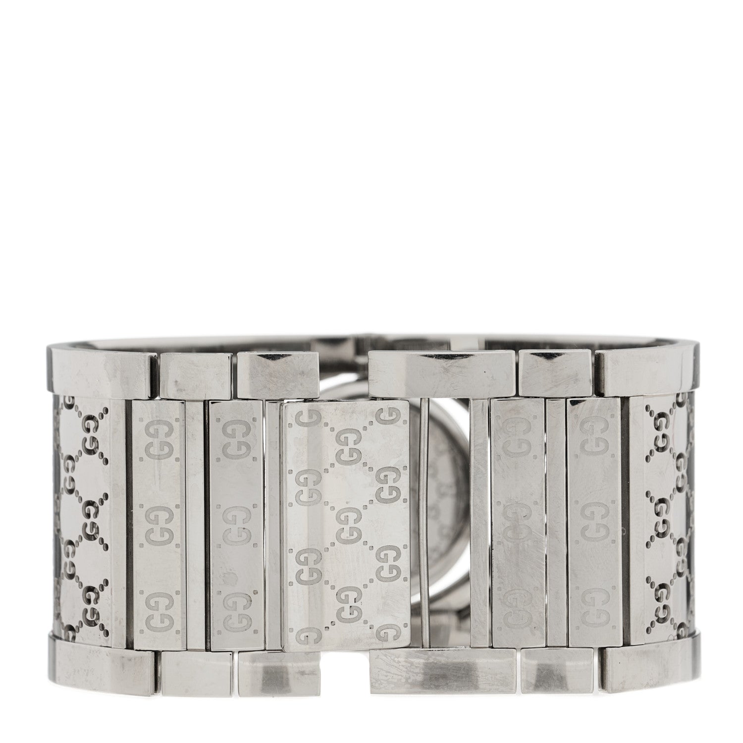 Gucci Stainless Steel 33mm Twirl Quartz Watch Brown 3 of 5