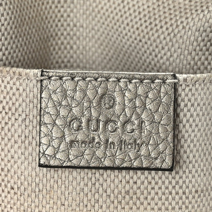 Gucci Metallic Cellarius Calfskin Small Soho Disco Bag Sasso 6 of 10