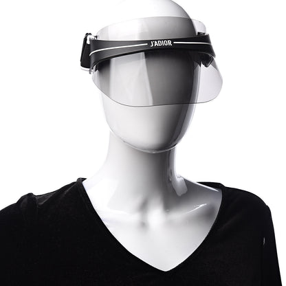 Christian Dior Mirrored DiorClub1 Sun Visor Silver 2 of 7