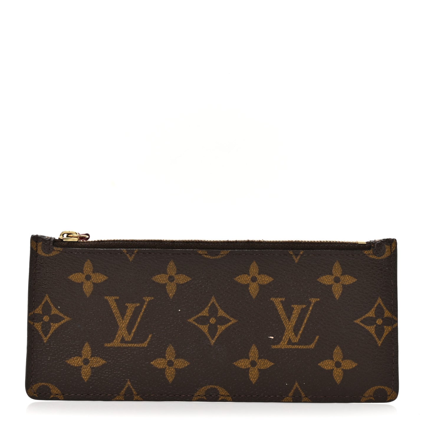 Monogram Josephine Wallet Zippered Insert Fuchsia