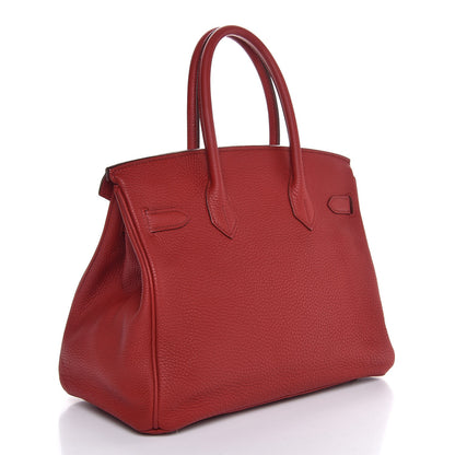 Hermes Togo Birkin 30 Rouge Garance 3 of 37