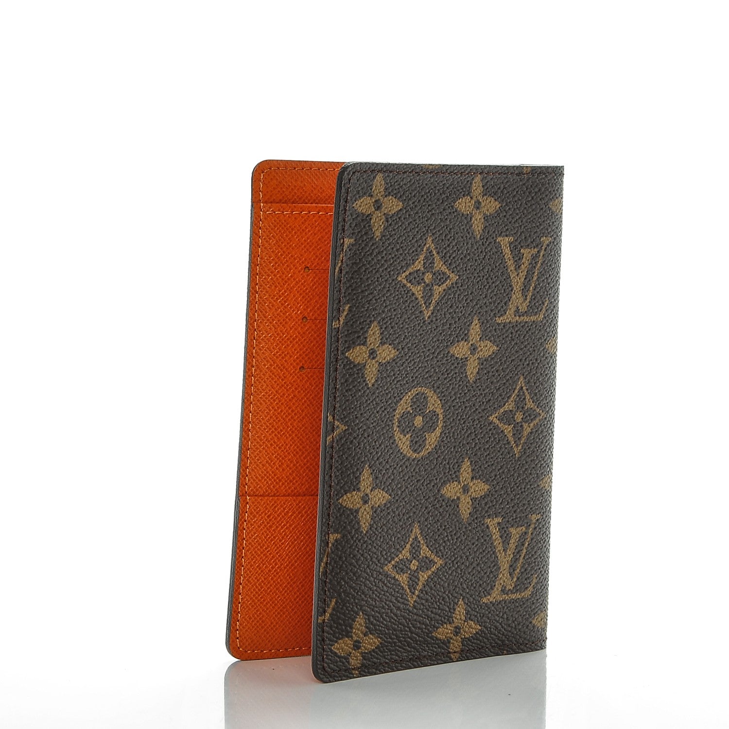 Louis Vuitton Monogram My LV Heritage Passport Cover Orange Rouge 3 of 6