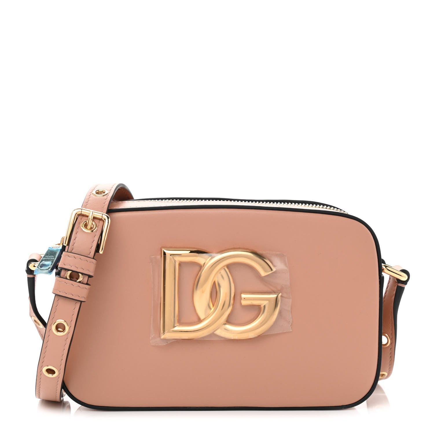 Dolce & Gabbana Calfskin DG Millennials Camera Crossbody Bag Rose Antica 1 of 7