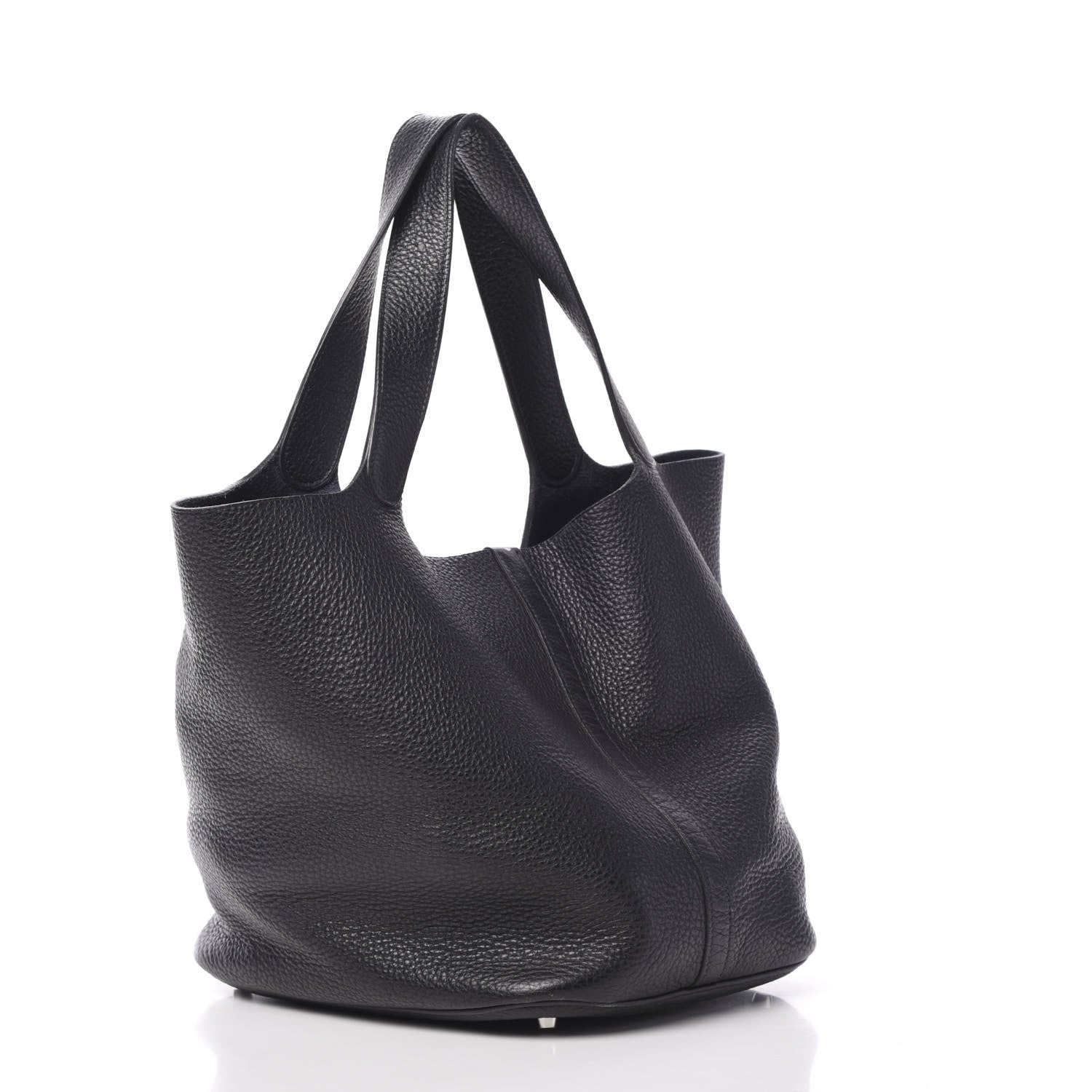 Hermes Taurillon Clemence Picotin Lock 26 GM Indigo 2 of 13