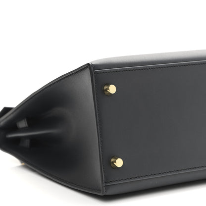 Hermes Sombrero Kelly Sellier 28 Bleu Obscure 9 of 14