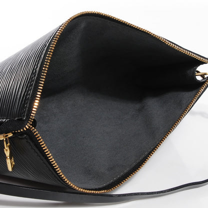 Louis Vuitton Epi Pochette Accessories 24 Black 7 of 8