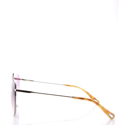 Chloe Aviator Sunglasses CE139S Gold Wine 3 of 3