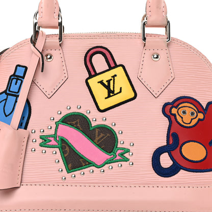 Louis Vuitton Epi Stickers Alma BB Rose Ballerine 8 of 16
