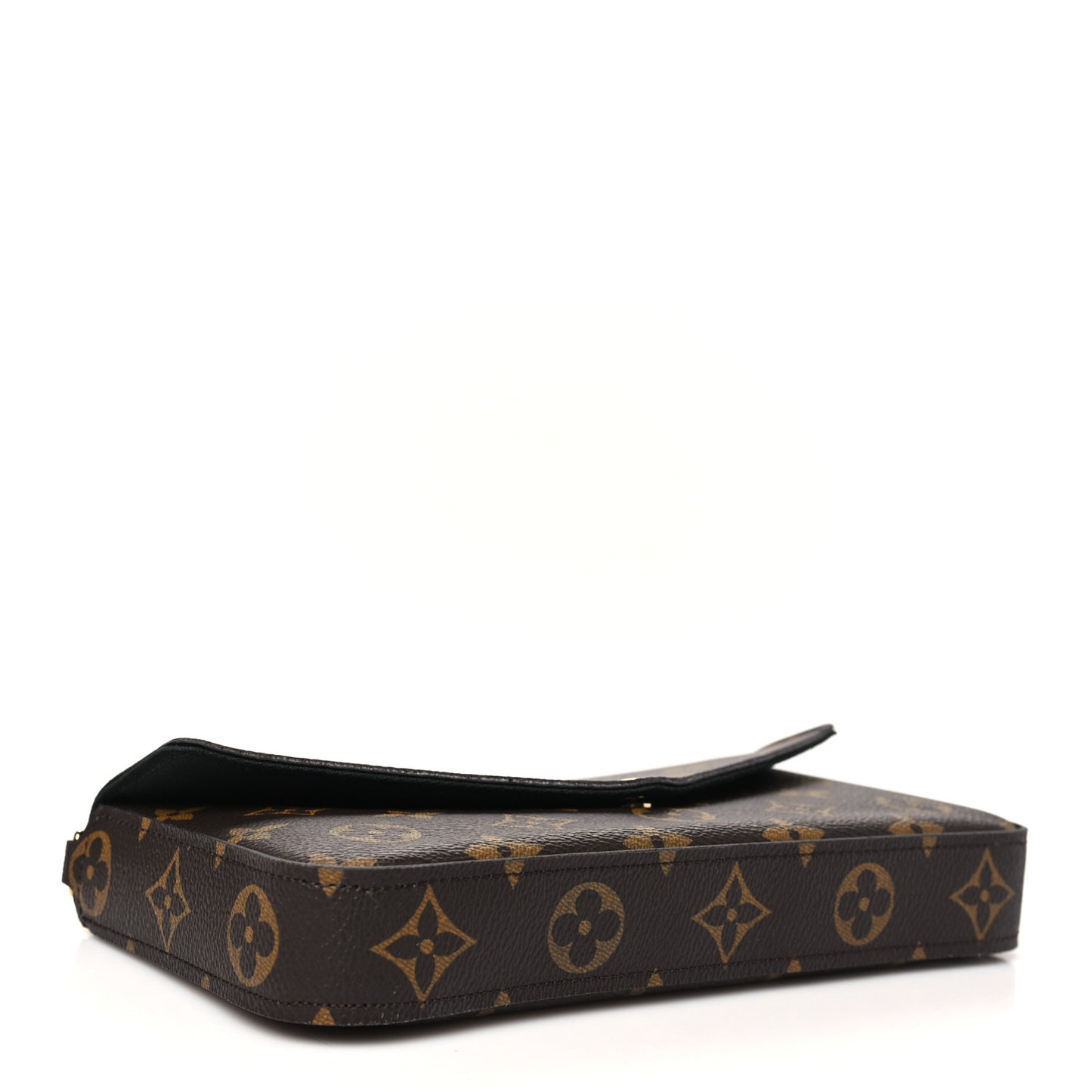 Monogram My LV World Tour Pochette Felicie Chain Wallet Black