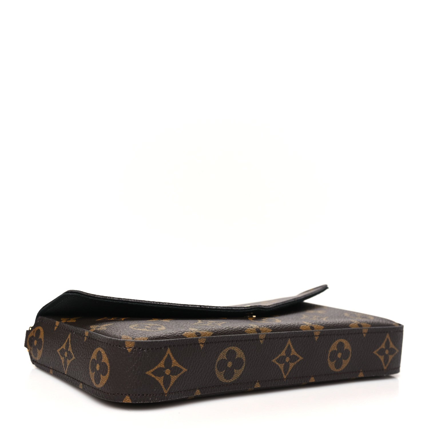 Louis Vuitton Monogram My LV World Tour Pochette Felicie Chain Wallet Black 5 of 11