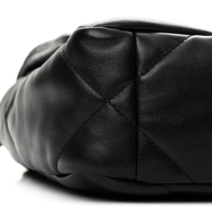 Chanel Lambskin Quilted Medium Chanel 19 Flap Black 9 of 13