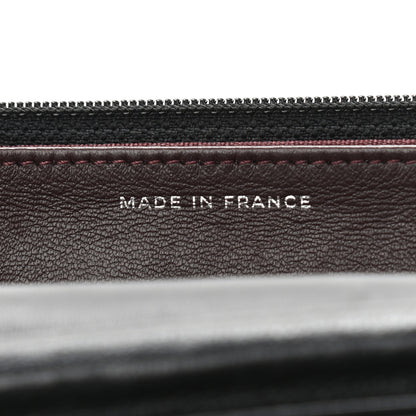 Chanel Lambskin Quilted Wallet On Chain WOC Black 9 of 12