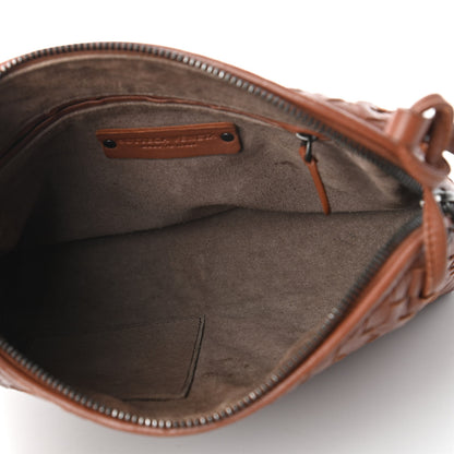 Bottega Veneta Nappa Intrecciato Pillow Crossbody Messenger Dark Calvados 5 of 10