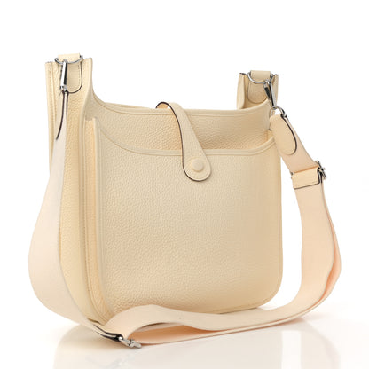 Hermes Taurillon Clemence Evelyne III PM Nata 3 of 11