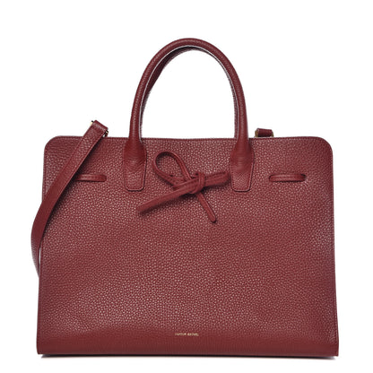 Mansur Gavriel Tumbled Calfskin Large Sun Bag Rococo 1 of 12