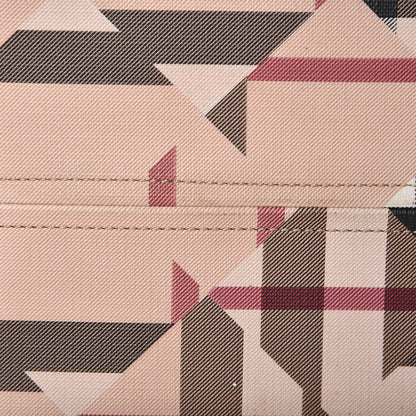 Burberry Patent Trim Patchwork Check Small Tote Black 12 of 16