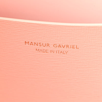 Mansur Gavriel Saffiano Small Zip Tote Dahlia 6 of 10
