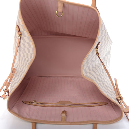 Louis Vuitton Damier Azur Neo Neverfull GM Rose Ballerine 5 of 10