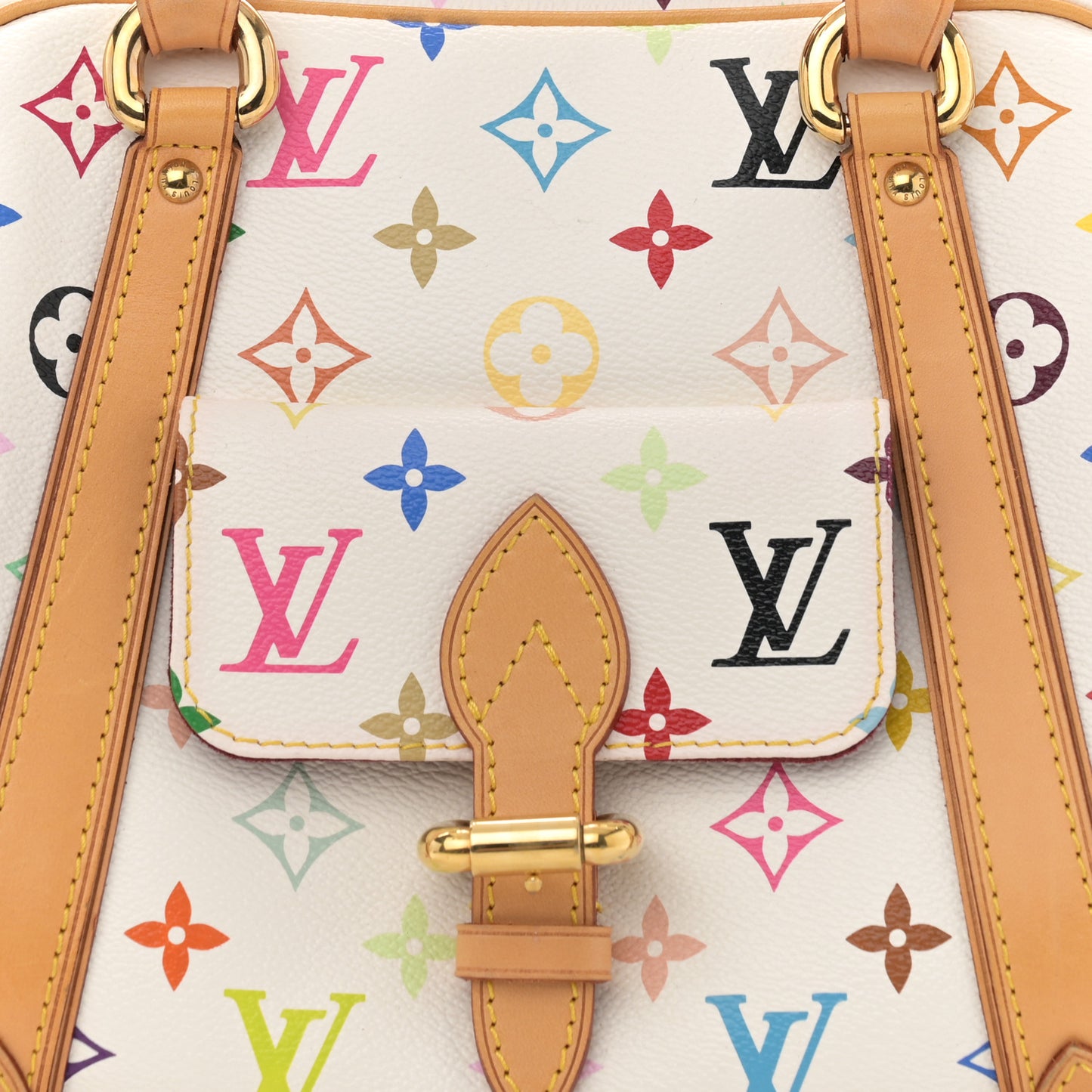 Monogram Multicolor Priscilla White
