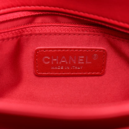 Chanel Lambskin Quilted Jumbo Chanel 3 Flap Dark Pink 6 of 11