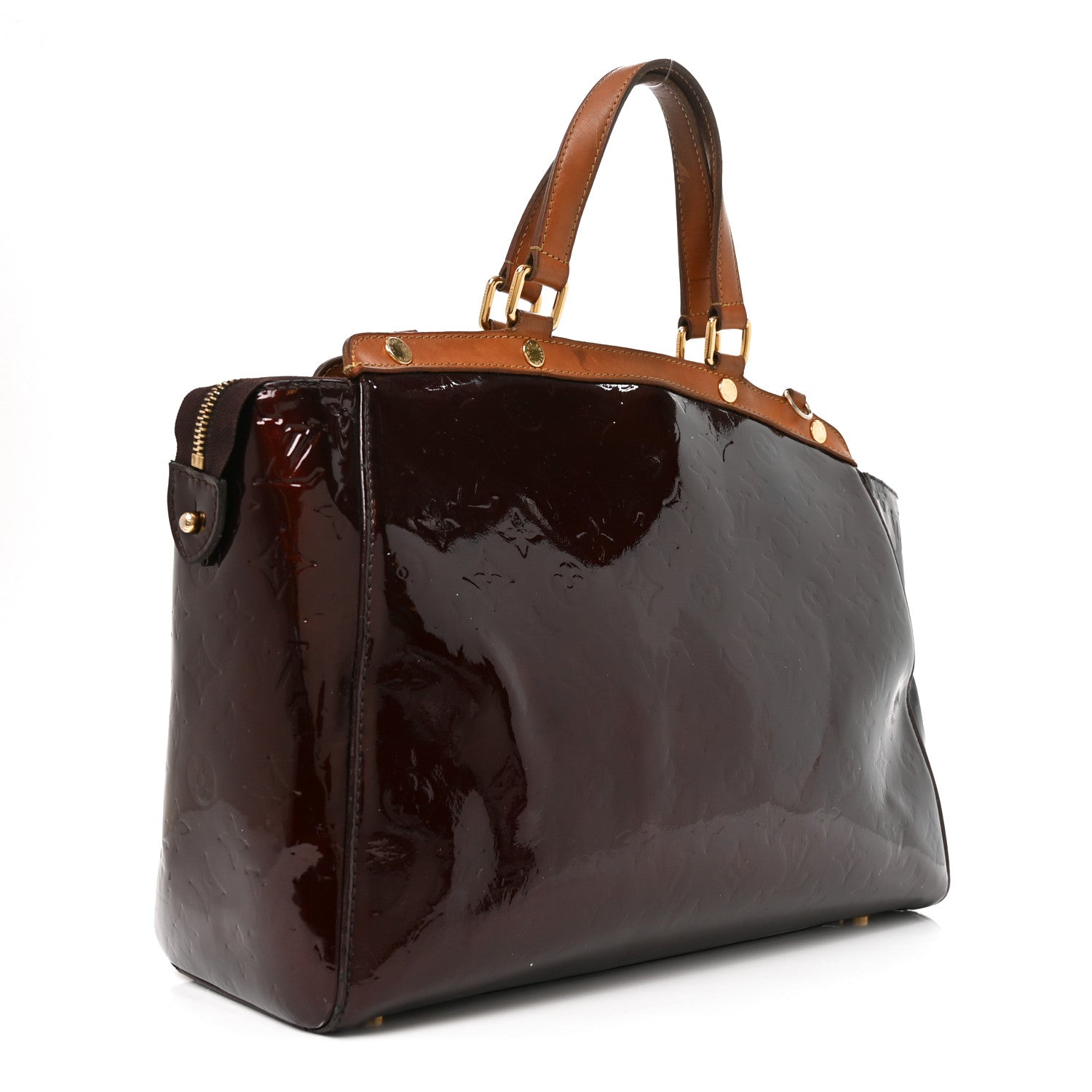 Louis Vuitton Vernis Brea GM Amarante 3 of 9