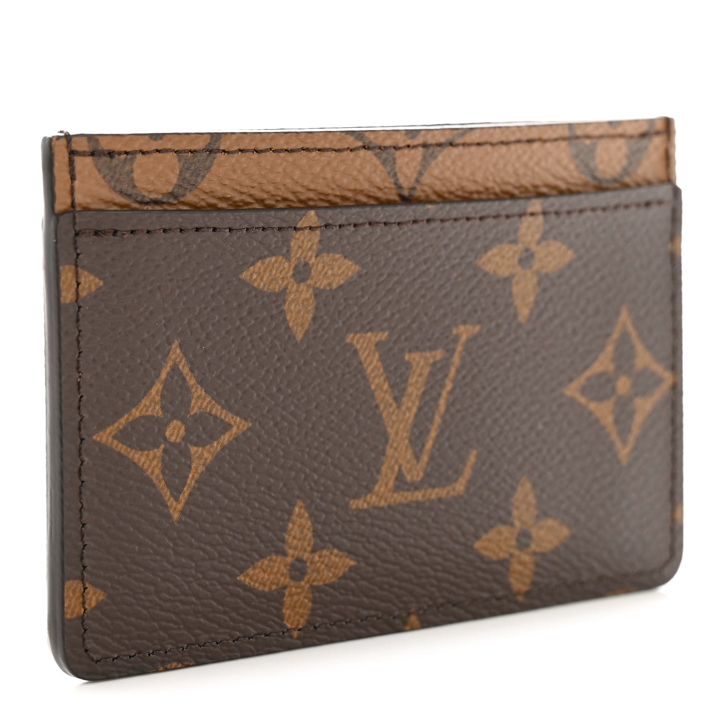 Reverse Monogram Card Holder