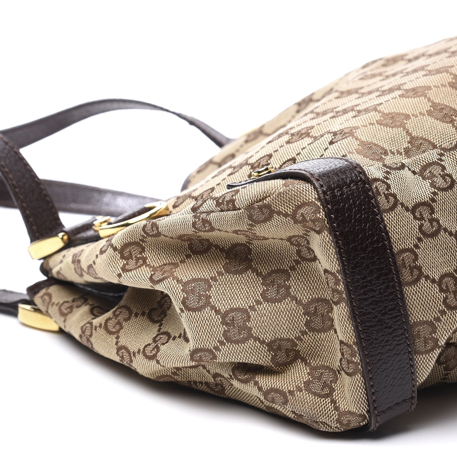 Gucci Monogram Medium Abbey Shoulder Bag Dark Brown 5 of 9