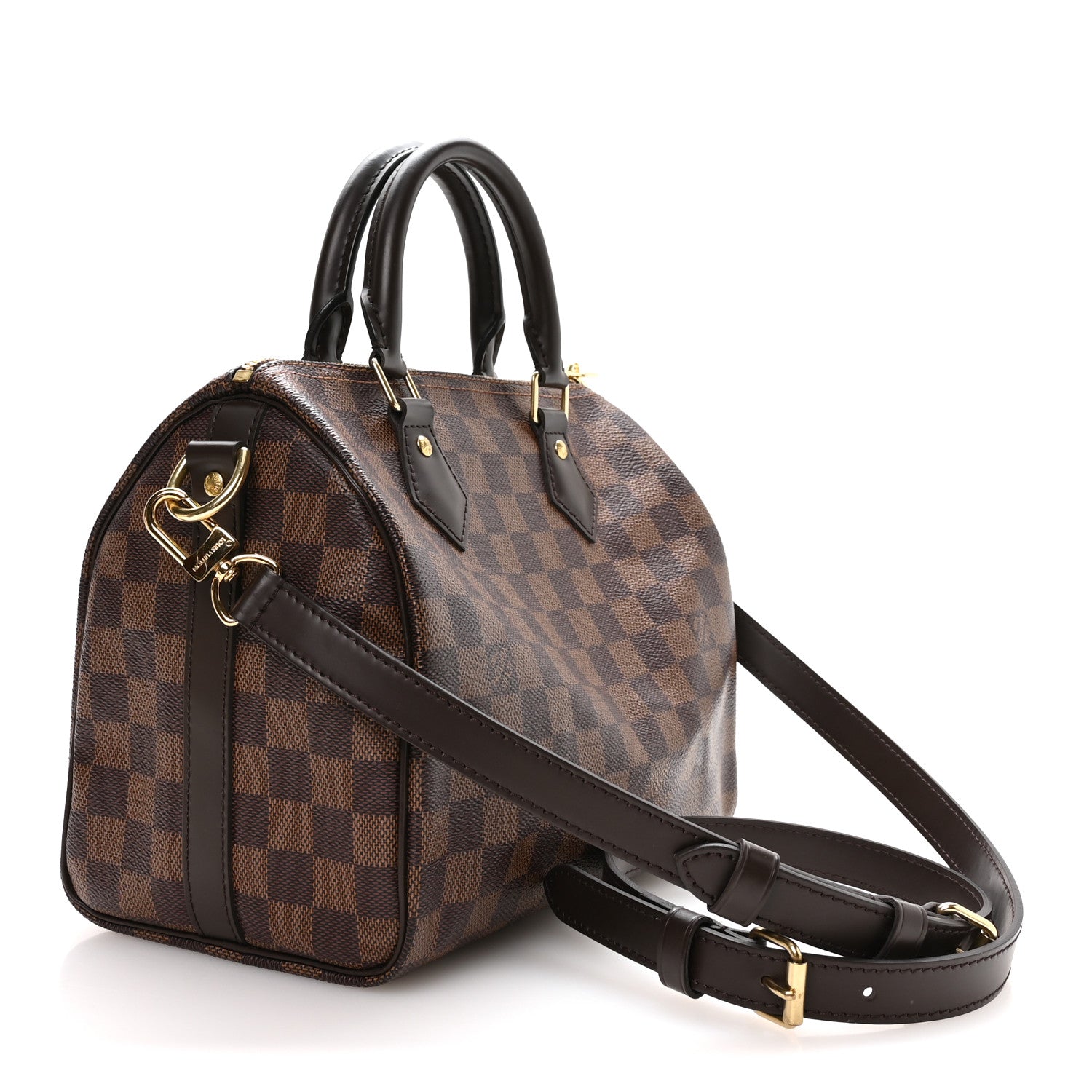 Louis Vuitton Damier Ebene Speedy Bandouliere 25 3 of 10