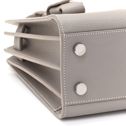Saint Laurent Grained Calfskin Nano Sac De Jour Fog 8 of 9