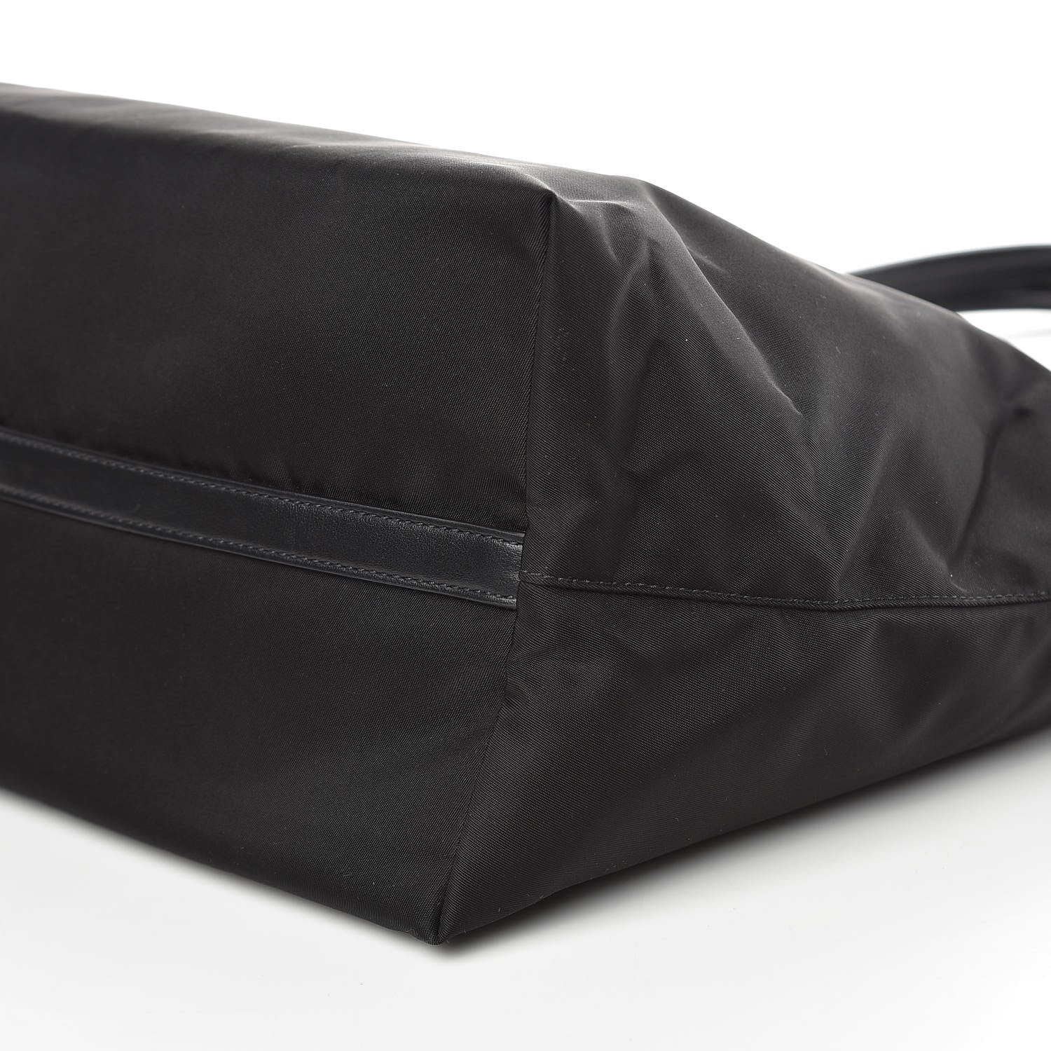 Prada Tessuto Nylon Shopping Tote Black 9 of 9