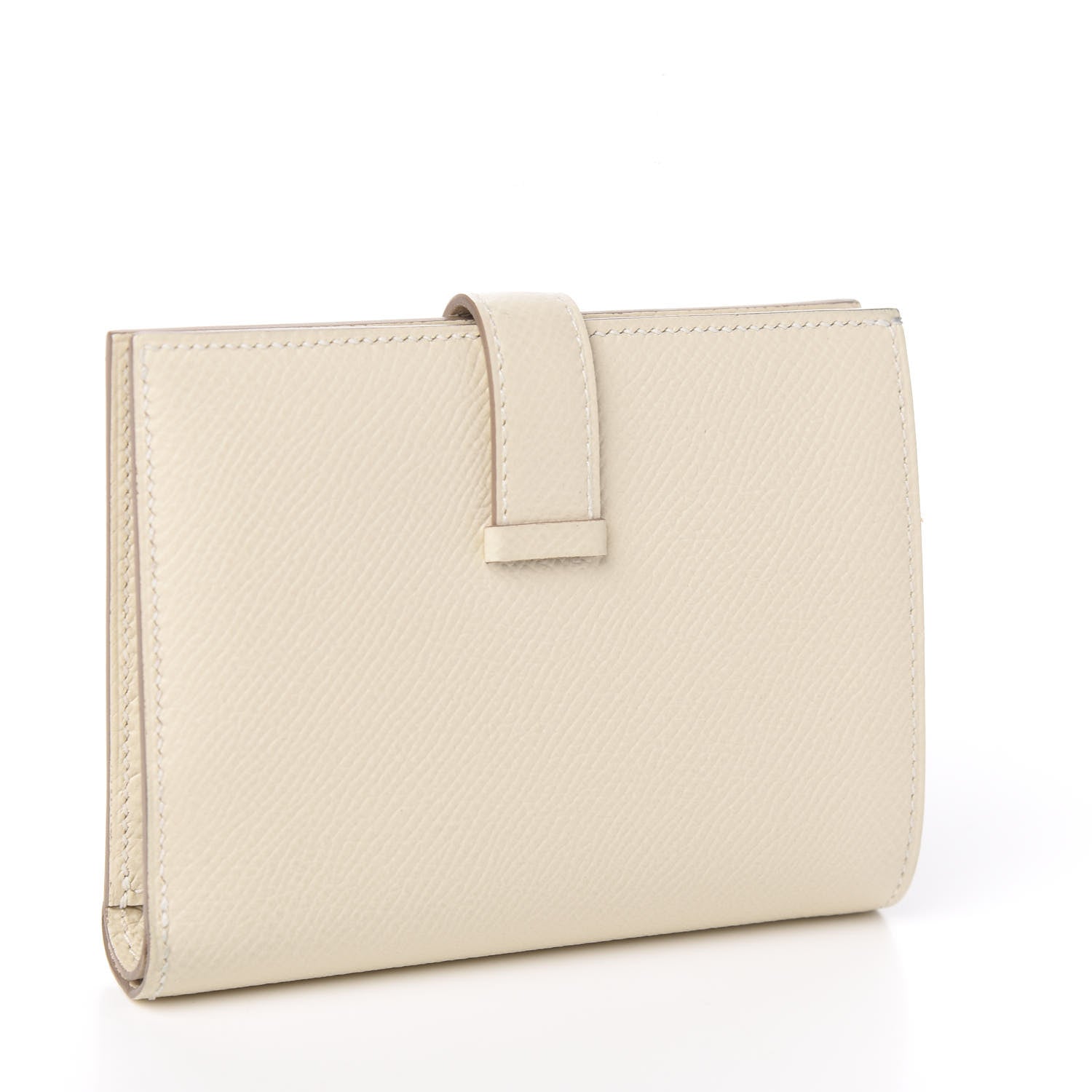 Hermes Epsom Bearn Compact Wallet Craie 2 of 6