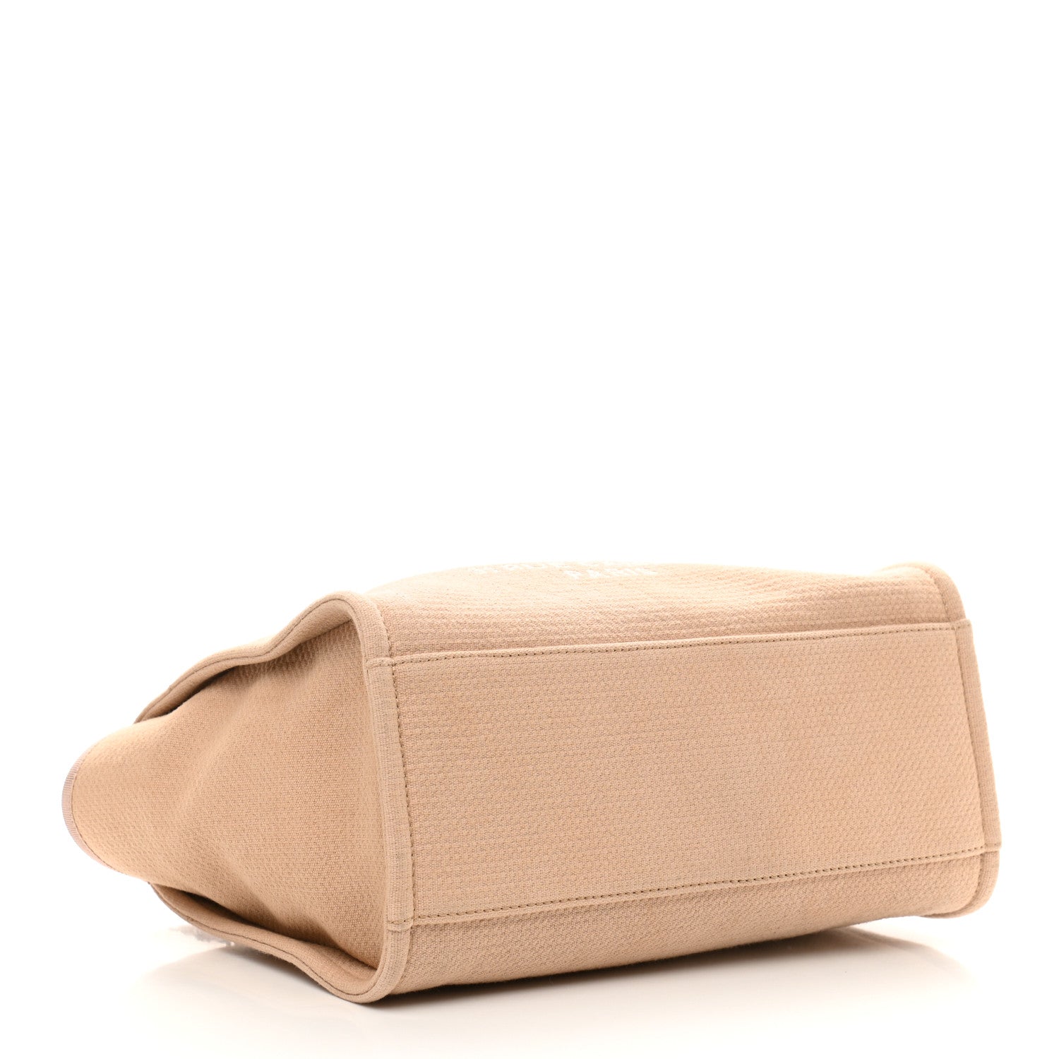 Chanel Mixed Fibers Small Deauville Tote Beige 5 of 12