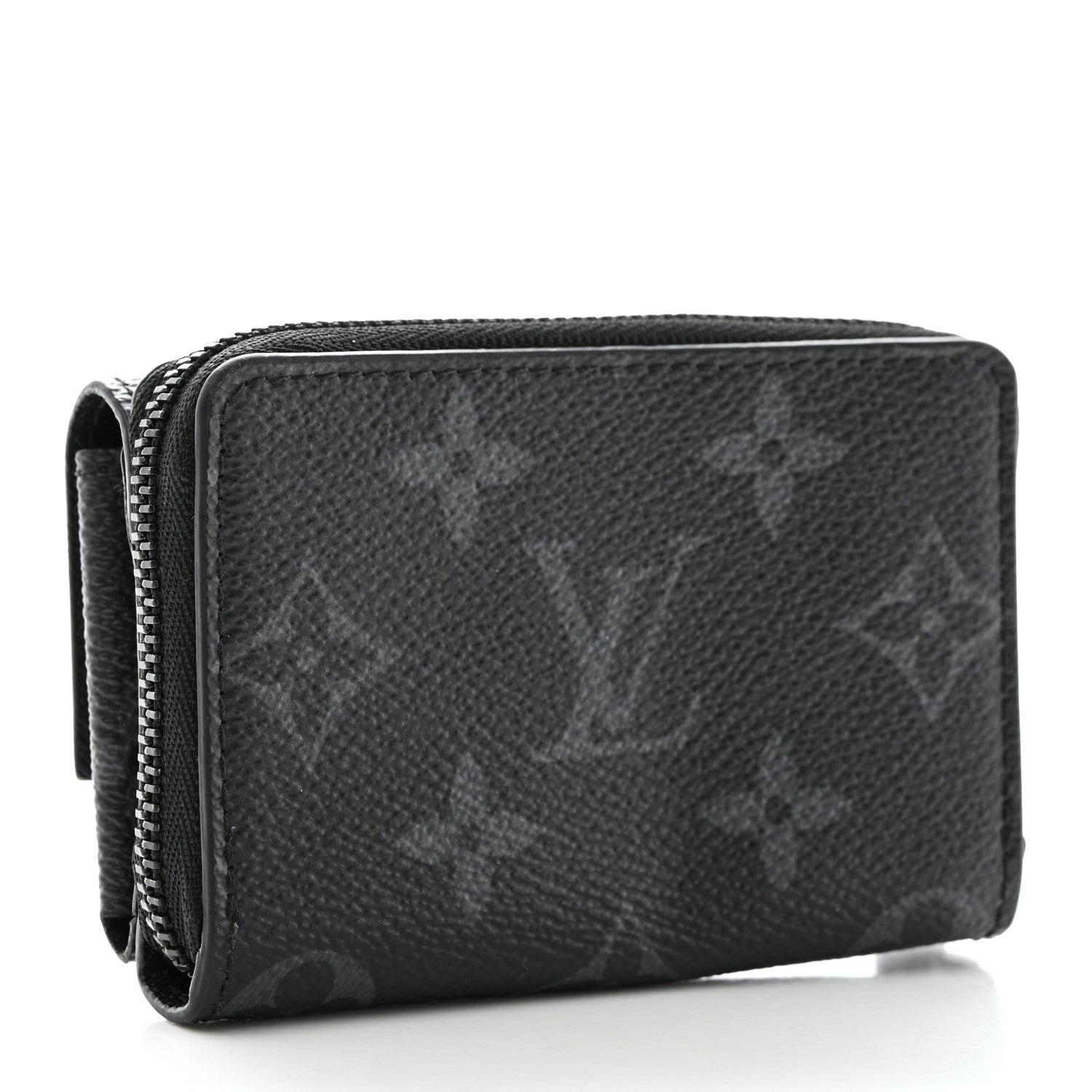 Louis Vuitton LOUIS VUITTON Reverse Monogram Eclipse Organizer Zippy Compact Wallet 3 of 8