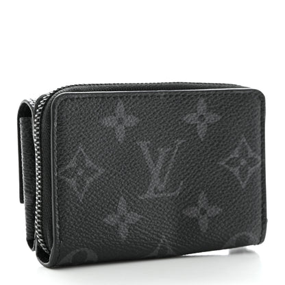 Louis Vuitton LOUIS VUITTON Reverse Monogram Eclipse Organizer Zippy Compact Wallet 3 of 8