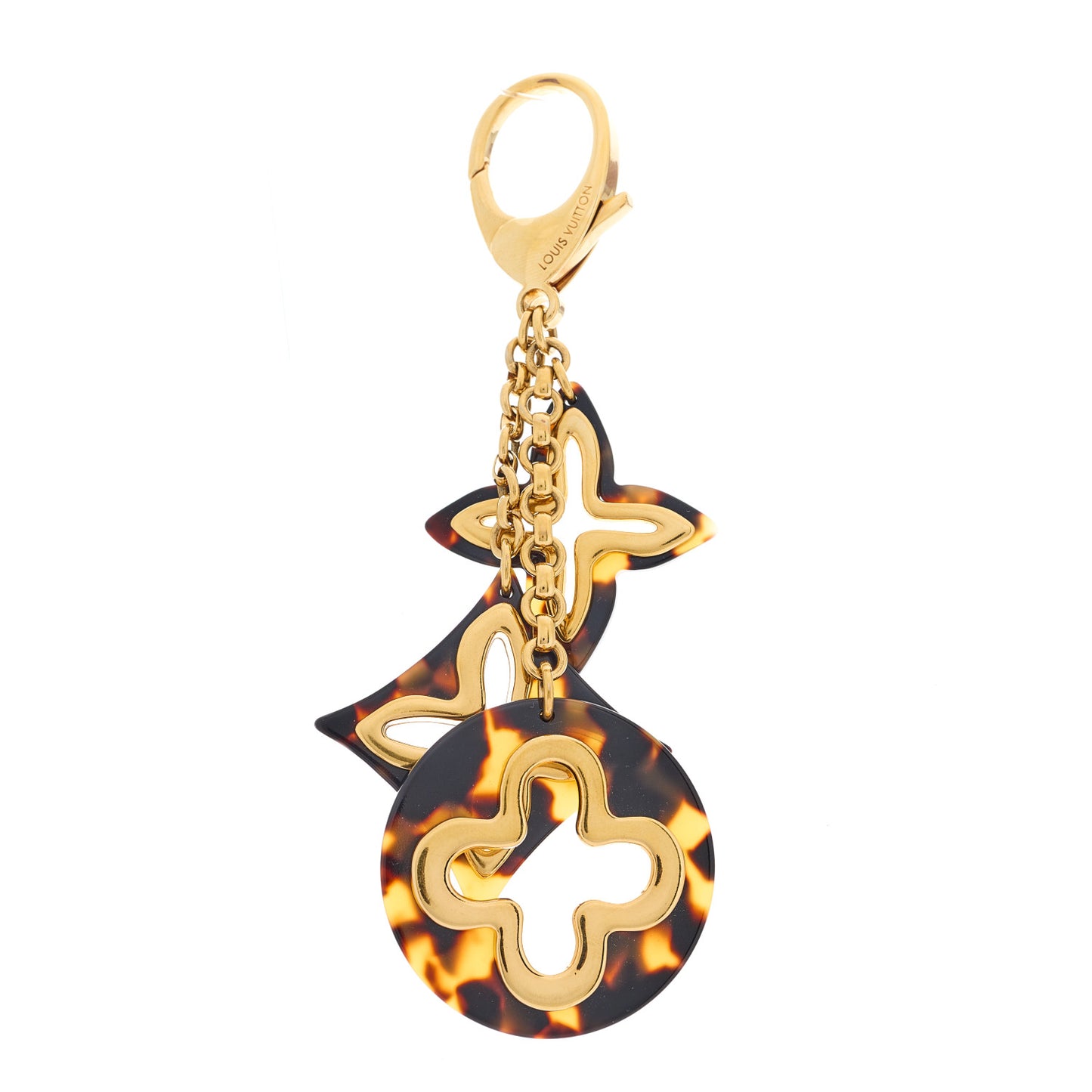 LOUIS VUITTON Insolence Bag Charm Ecaille