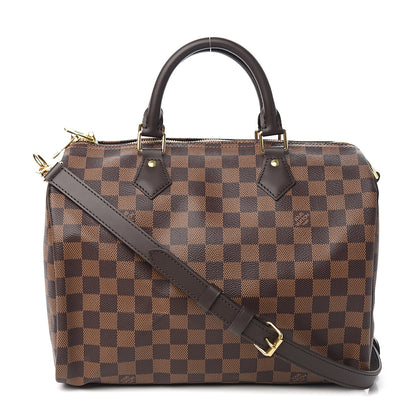 Louis Vuitton Damier Ebene Speedy Bandouliere 30 1 of 10