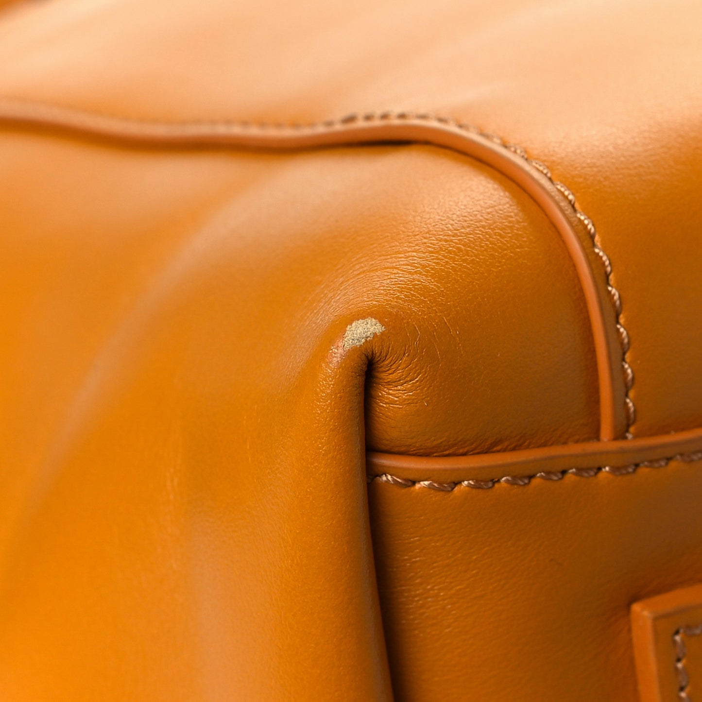 Box Calfskin Small Antigona Sport Top Handle Bag Pumpkin