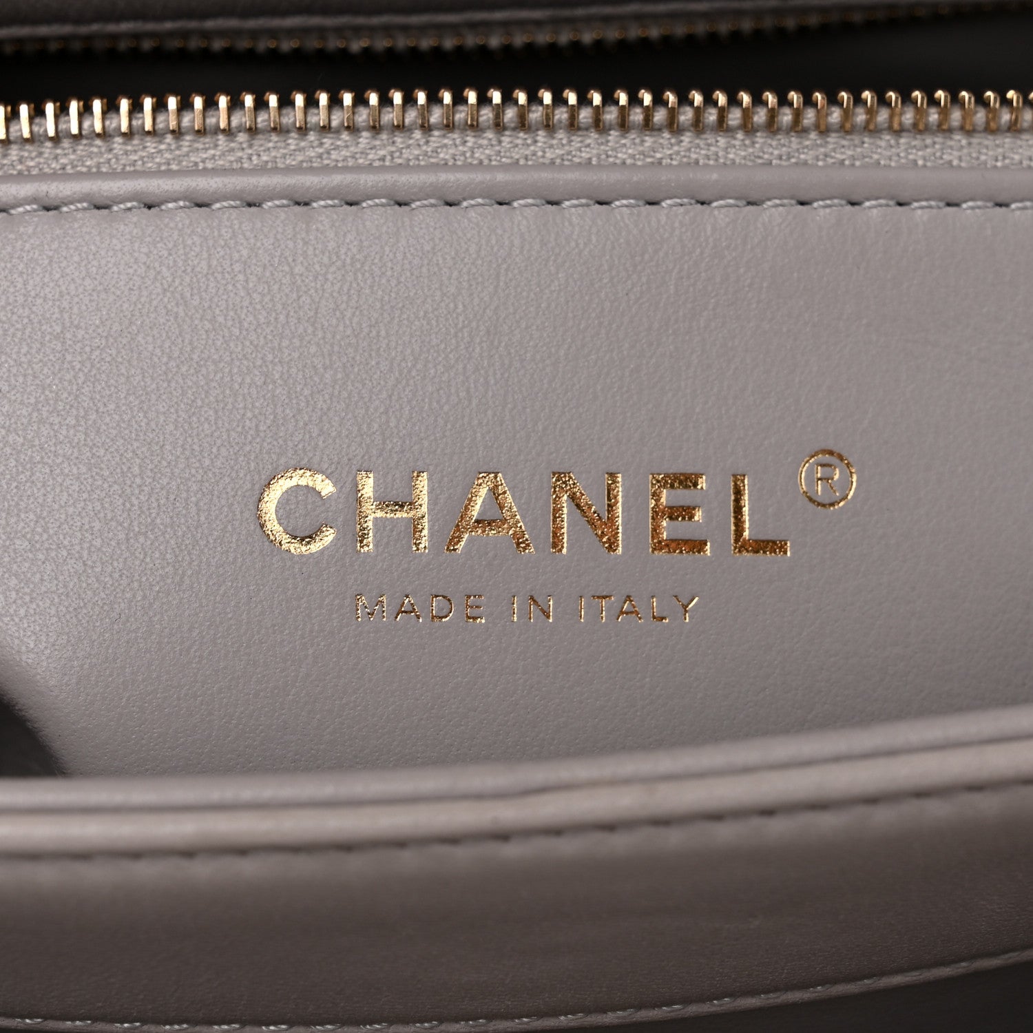 Chanel Lambskin Quilted Small Trendy CC Flap Dual Handle Bag Light Grey 6 of 11
